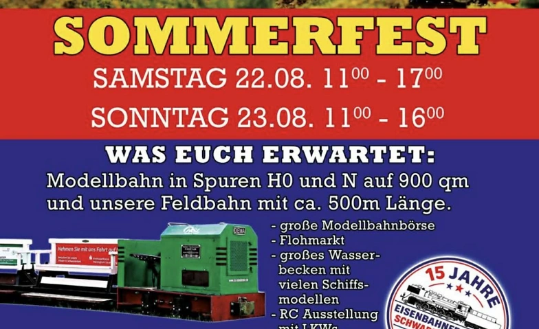 Event-Image for 'Sommerfest 2026 & 15 Jahre Jubil&auml;um'
