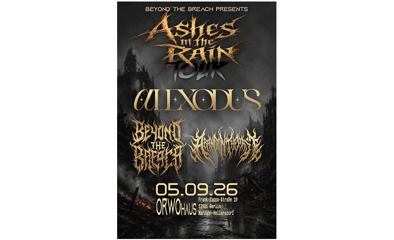Ashes in the Rain Tour - Berlin Billets