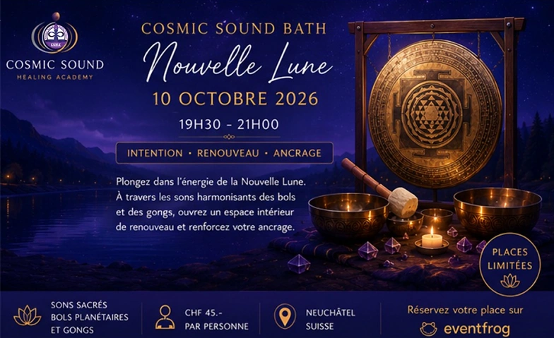 Bain Sonore Cosmique - Spécial Lune Nouvelle