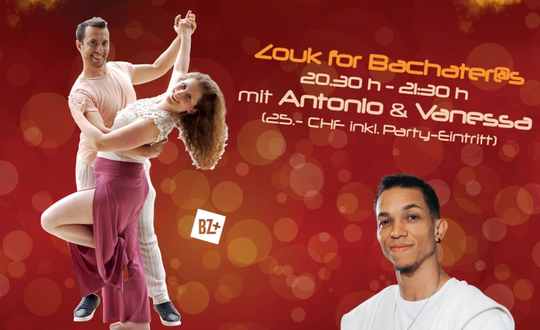 Brazilian Zouk for Bachater@s mit Antonio & Vanessa