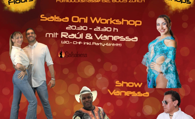 Salsa On1 Workshop mit Raúl & Vanessa (SalsaBrosa)