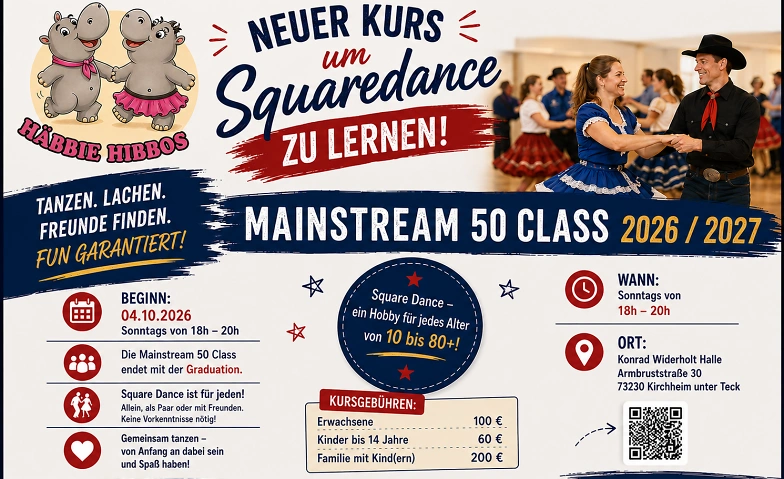 Event-Image for 'Square-Dance -Anf&auml;ngerkurs in Kirchheim'