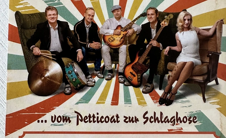 Wirtschaftswunderband im Gasthof Hermsdorf am 05.09.2026