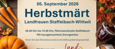 Event-Image for 'Herbstm&auml;rt Landfrauen Staffelbach-Wittwil'