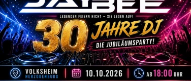 Event-Image for '30 Jahre DJ Jaybee'