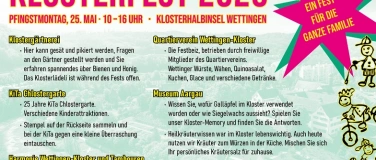 Event-Image for 'KLOSTERFEST am Pfingstmontag'