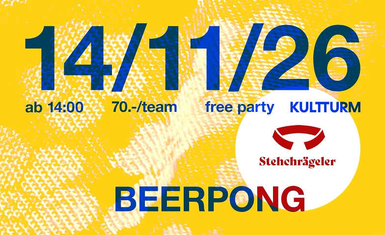 Stehchrägeler Beerpong 4.0
