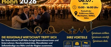Event-Image for 'Zeltkirmes H&ouml;hn - UnternehmerTreff'