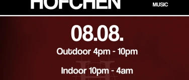 Event-Image for 'H&ouml;fchen Opening  Techno, House, Electronic'