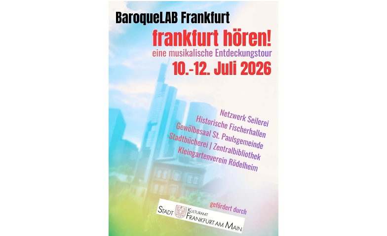 Frankfurt hören - eine musikalische Entdeckungstour