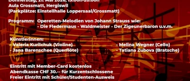 Event-Image for 'Operetten-Night vom Donnerstag, 21. Mai 2026, 19.00h-20.00h'