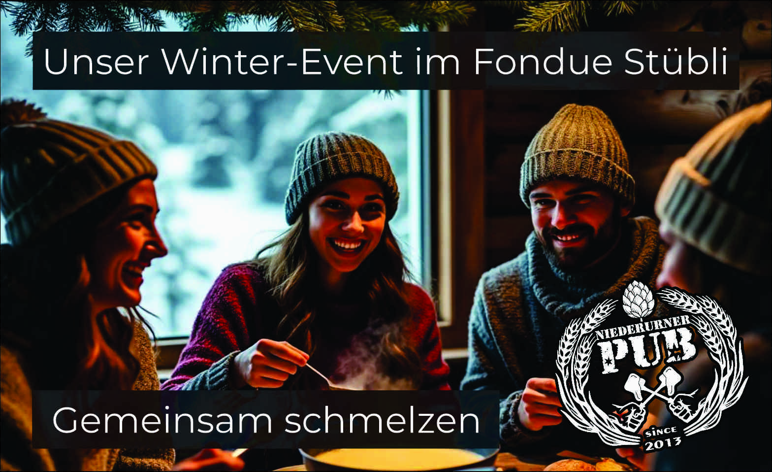 Event-Image for 'Nidipubs Fondue Plausch 2026/27'
