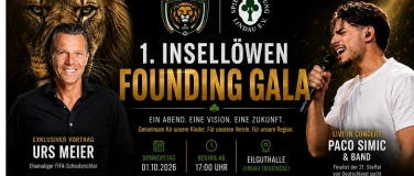 Event-Image for '1. Insell&ouml;wen Founding Gala - Urs Meier & Paco Simic live'