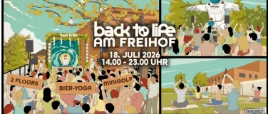 Event-Image for 'Back to life AM FREIHOF / DAYRAVE / GOSSAU'