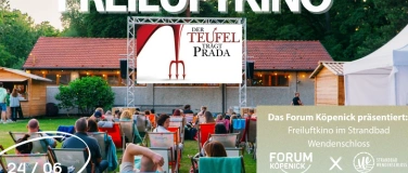 Event-Image for 'Freiluftkino im Strandbad : Der Teufel tr&auml;gt Prada'