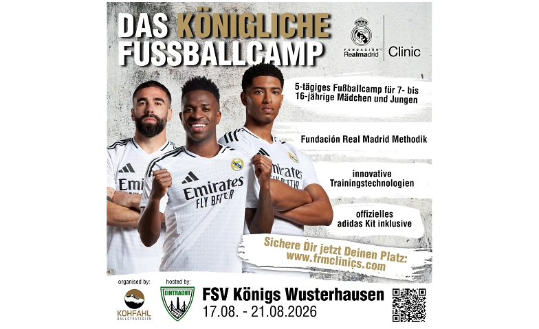 Fundación Real Madrid Fußballcamp in Königs Wusterhausen