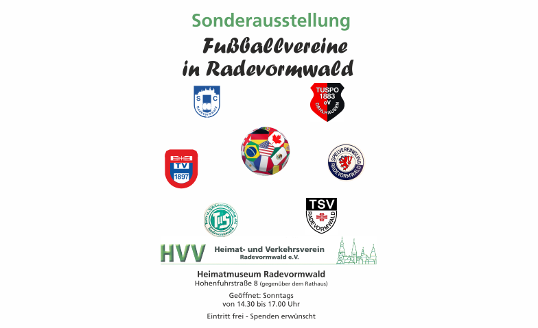 Sonderausstellung- Radevormwalder Fußballvereine