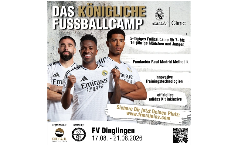 Fundación Real Madrid Fußballcamp in Lahr/Schwarzwald