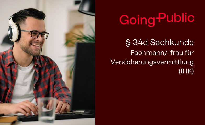 Vorbereitungslehrgang  IHK-Sachkundepr&uuml;fung gem&auml;&szlig; &sect; 34d GewO Tickets