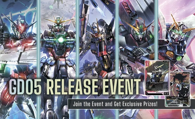 Gundam Card Game [GD05] Release Event - 30.7.
