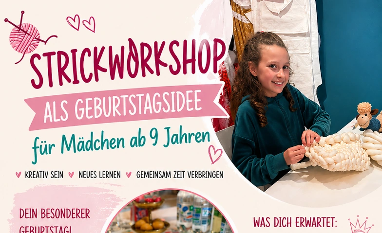 Geburtstag mal anders! Grobstrick-Workshop