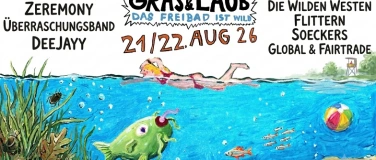 Event-Image for 'Gras & Laub Festival 2026 - Oettingen / Freibad-Edition'
