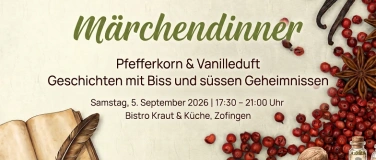 Event-Image for 'M&auml;rchendinner - Pfefferkorn und Vanilleduft'