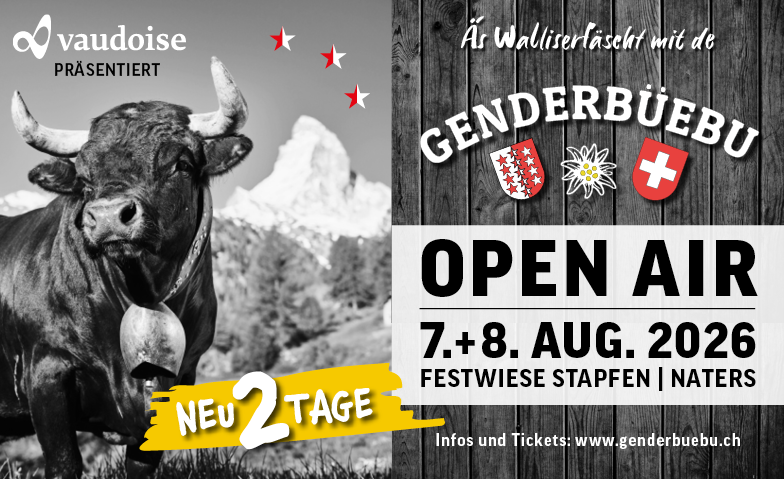 Genderbüebu Open Air 2026 Samstag
