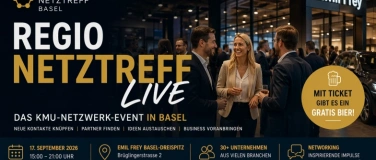 Event-Image for 'Gewerbeschau Basel 2026 / Regio Netztreff Live'