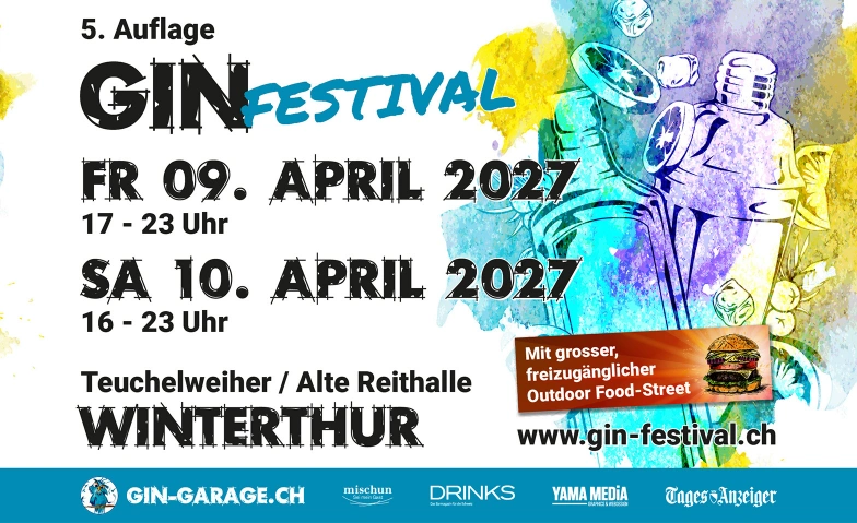 5. Gin-Festival Mehrzweckhalle Teuchelweiher Tickets