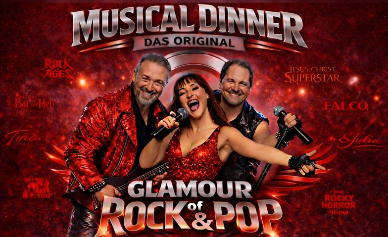 Musical Dinner Heidenau GLAMOUR of ROCK & POP
