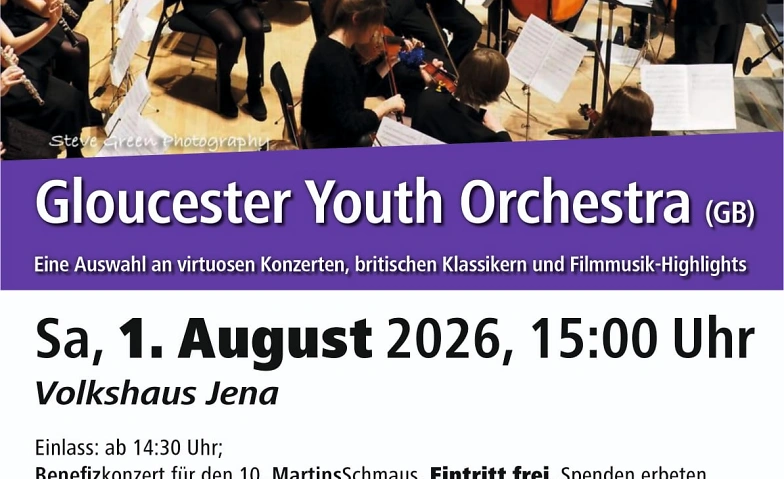 Gloucestershire Youth Orchestra // Familienkonzert im Volksh