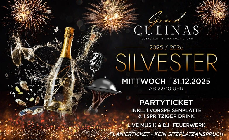 Event-Image for 'Grand Culinas Silvester Partyticket 2025'
