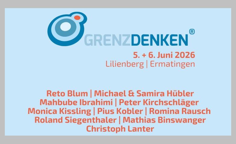 Event-Image for 'Grenzdenken 2026'