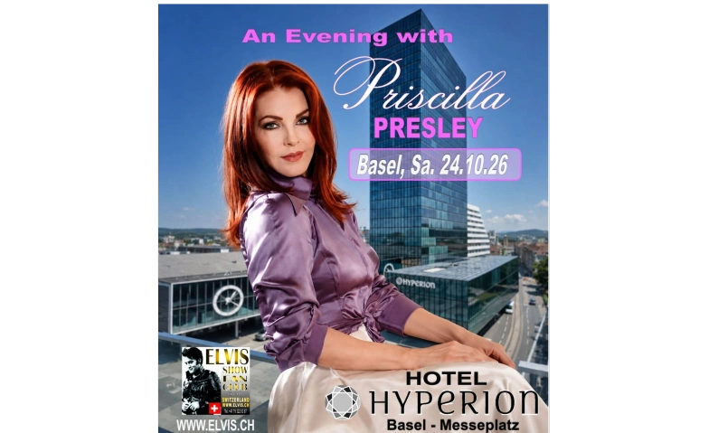 Une soirée avec Priscilla Presley à Bâle