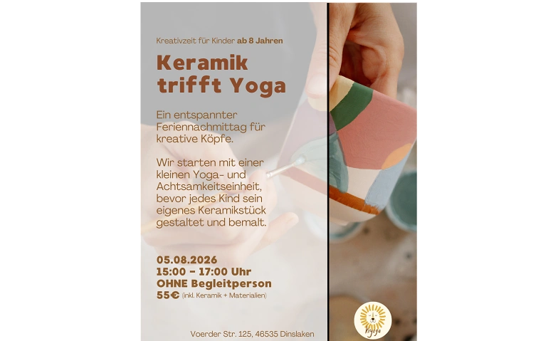 KERAMIK &amp; YOGA Tickets