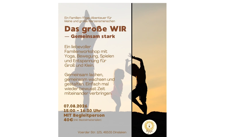 DAS GROẞE WIR - FAMILIENYOGA