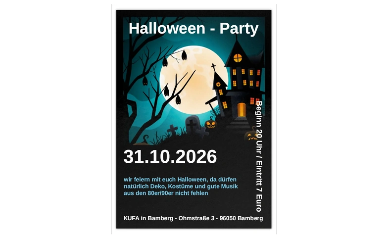 Event-Image for 'Halloween-Party'