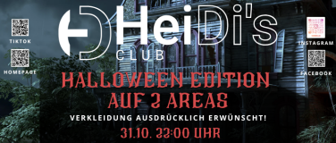 Event-Image for 'HeiDis Club Halloween Edition auf 2 Areas'