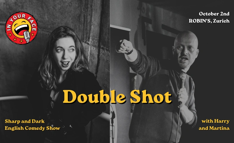 DOUBLE SHOT - English Comedy with Harry and Martina