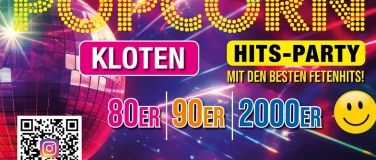 Event-Image for 'POPCORN HITS-PARTY KLOTEN'