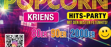 Event-Image for 'POPCORN HITS-PARTY KRIENS'