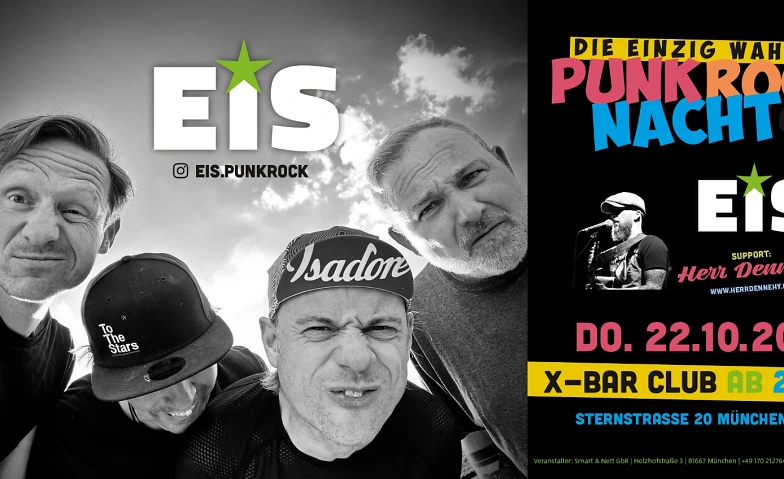 EIS – Punkrock mit Haltung. Special Guest: Herr Dennehy