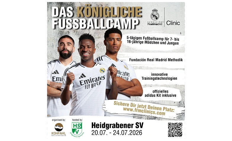 Fundación Real Madrid Fußballcamp in Heidgraben