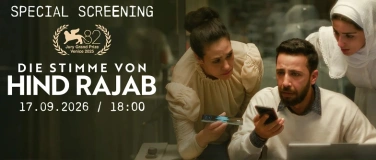 Event-Image for 'Special Screeining: The Voice of Hind Rajab'