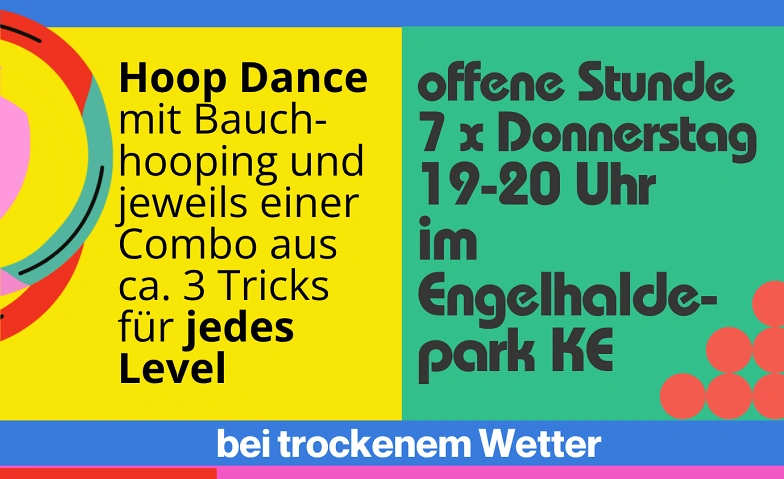 Hula Hoop im Park Billets