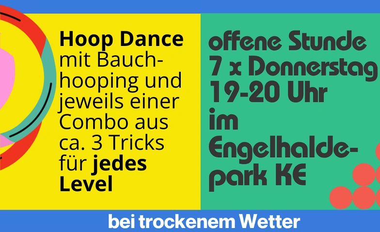 Hula Hoop im Park Billets