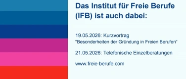 Event-Image for 'Gr&uuml;ndungstage Bayern: Vortrag zur Gr&uuml;ndung in Freien Berufen'