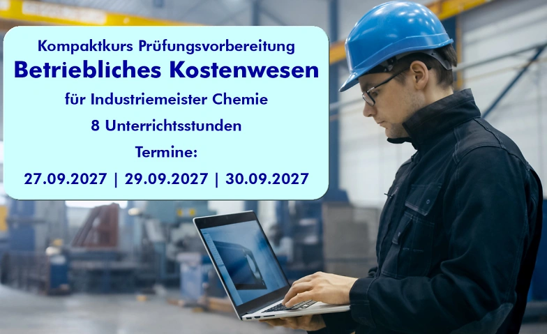 Betriebliches Kostenwesen f&uuml;r Industriemeister Chemie Billets
