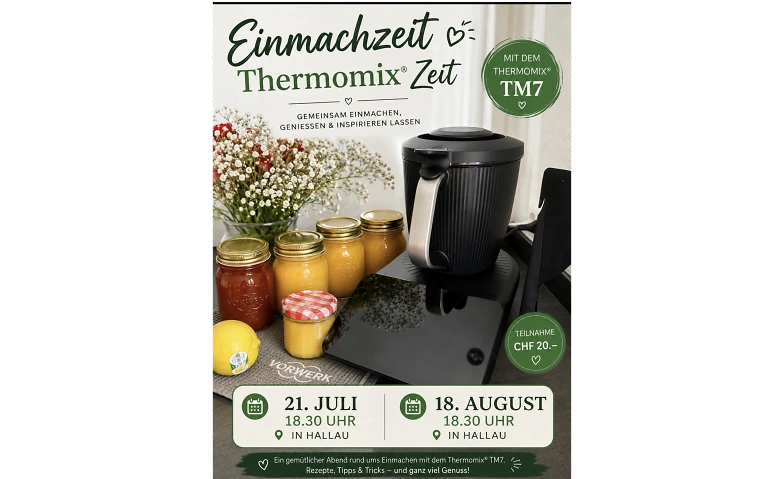Event-Image for 'Einmachzeit ist Thermomix&reg;️Zeit'